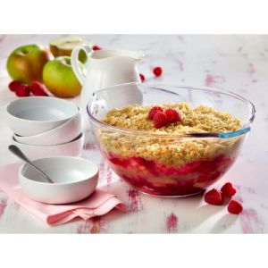 Bol à mélanger Pyrex Vintage, 2,5 L, transparent